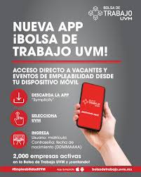 bolsa de trabajo uvm